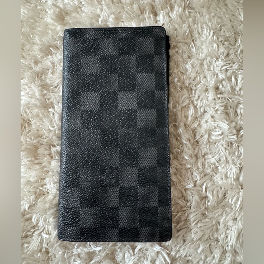 Louis Vuitton Damier Graphite Unisex Long wallet